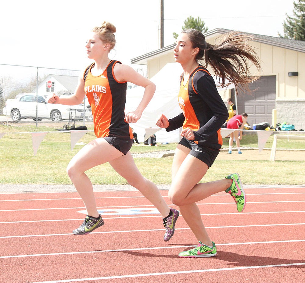 &lt;p&gt;Kimberly Earhart hits her stride during last week's meet in Missoula. Earhart would win the 800-meter event.&lt;/p&gt;