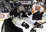 Malkin clinches scoring title in Pens-Flyers playoff preview
