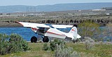 Sport plane lands near Priest Rapids Dam