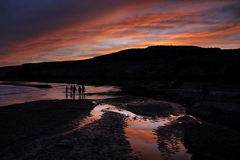 &lt;p&gt;Kids play in the Virgin River during an event Friday in Bunkerville, Nev. Bundy is holding the event to celebrate the one year anniversary since the Bureau of Land Management's failed attempt to collect his cattle.&lt;/p&gt;