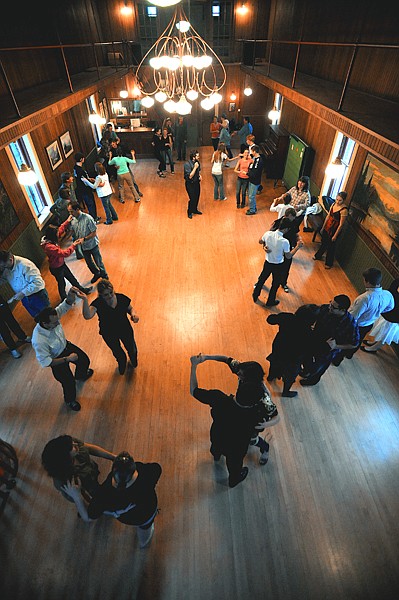 Brenda Ahearn/Daily Inter Lake
Swing dancing at the Sassafras Ballroom in Kalispell on Friday, April 2.