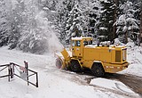 Glacier Park plows beyond Avalanche campground
