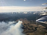 Wildfire burning in Bob Marshall Wilderness, already
