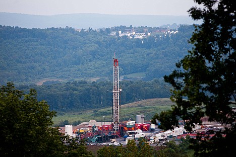 &lt;p&gt;FILE - This Saturday, Aug. 6, 2011 photo shows a natural gas well operated by Northeast Natural Energy in Morgantown, W.Va. The well is the subject of a dispute over a drilling ban recently enacted by the city of Morgantown, which is directly across the Monongahela River from the well. On Wednesday, April 11, 2012, the price of natural gas has fallen to its lowest level in more than a decade, a remarkable decline for a commodity that not long ago was believed to be in short supply. Natural gas production has boomed across the country as energy companies employ a new drilling technique to tap previously untouched reserves. The process has raised concerns about water safety, and has been temporarily banned in New York and New Jersey. But where it has been allowed, it has led to increases in drilling, job growth and production. (AP Photo/David Smith)&lt;/p&gt;