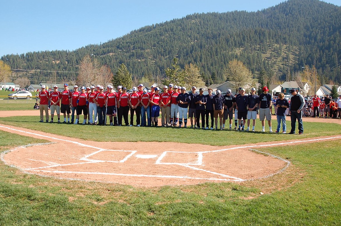 &lt;p&gt;Several of Reggie's past coaches and teammates (pictured below) were also in attendance for the dedication. Andy Nault was also given the honor of throwing out the ceremonial first pitch to open the season and it was caught by longtime friend Tim Austin. Pictured from left are Tim Austin, family friend; Andy Nault; and Jeffrey Smith, Coeur d'Alene Little League president.&lt;/p&gt;