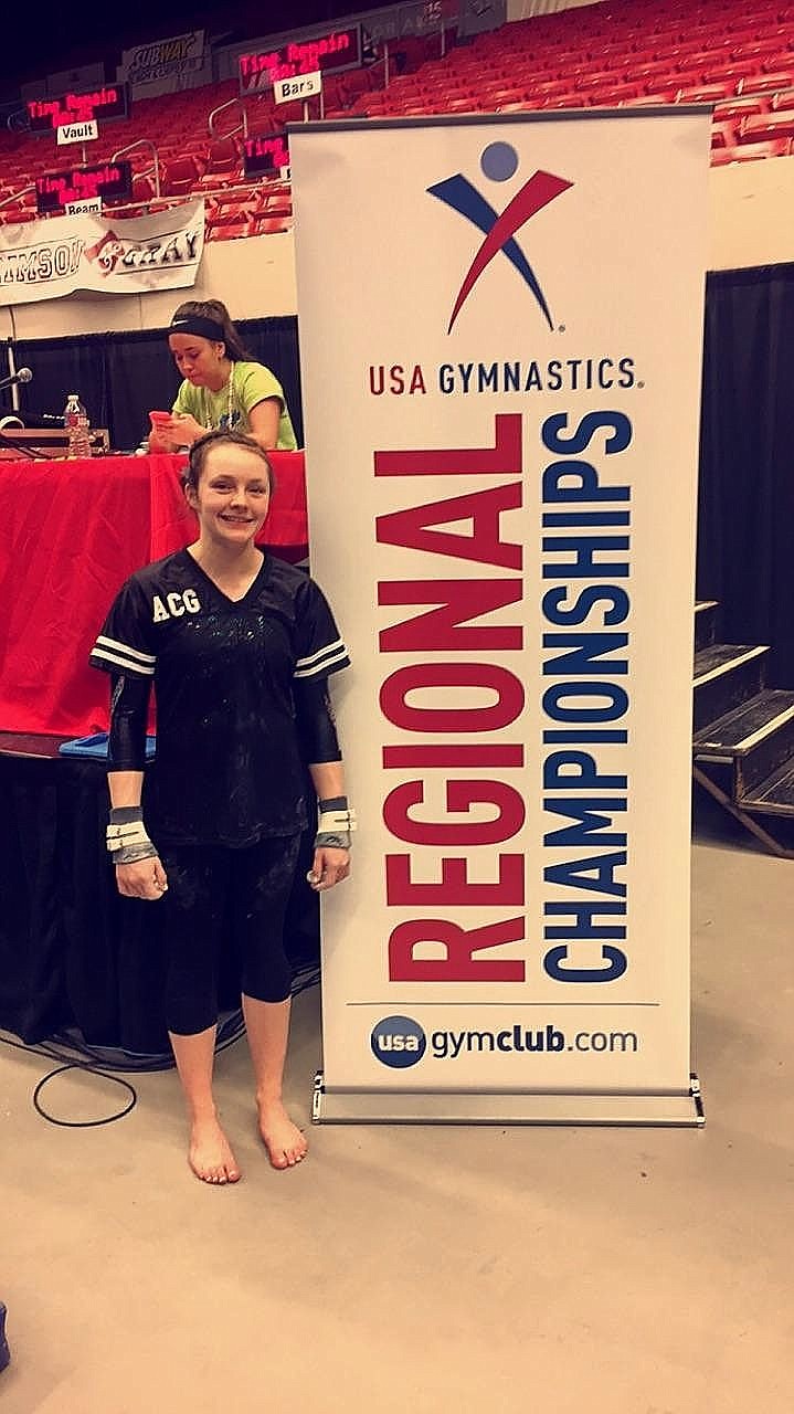 &lt;p&gt;Courtesy photo&lt;/p&gt;&lt;p&gt;Kaytlyn Brennemen of Avant Coeur Gymnastics competed in Level 8 at the recent USAG Region 2 Women's Championships.&lt;/p&gt;