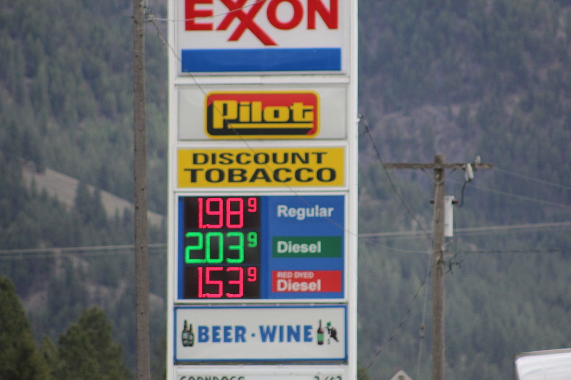 &lt;p&gt;Mineral County residents have seen an increase in gas prices over the past few weeks with prices hovering around $1.98 per gallon. Nationally oil prices rose more than 6 percent according to a report released on April 8&lt;/p&gt;