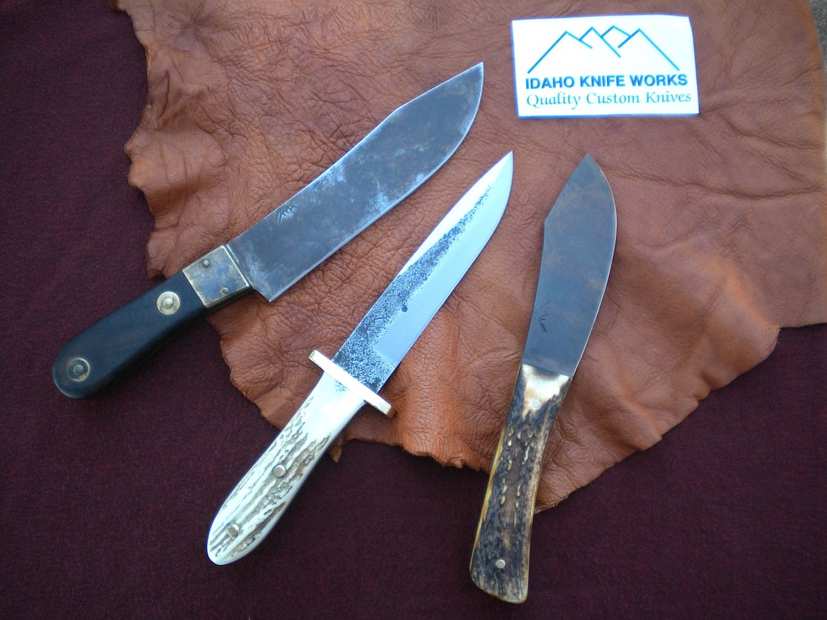 &lt;p&gt;Five knives, hand-built by Idaho Knife Works, were used in the movie, &quot;The Revenant.&quot; From left to right: The Hudson Bay knife, San Francisco Bowie and Nessmuk knife. Tom Hardy used the Hudson Bay knife in &quot;The Revenant,&quot; while Leonardo DiCaprio is seen with the San Francisco Bowie.&lt;/p&gt;