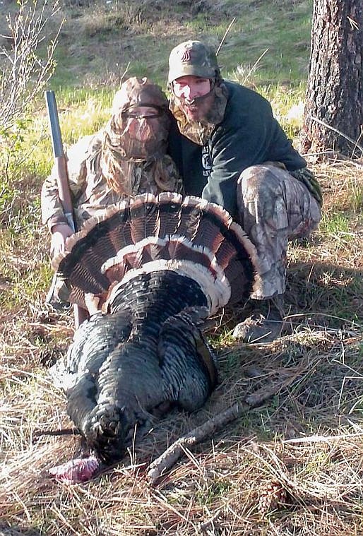 Alissa Whitaker, 11, shot her first tom last Saturday during the opening day of the youth hunt. She was hunting with her father, Quintz. The bird was shot at 7:30 a.m. near Creston. Alissa used a Stevens side-by-side 20 gauge to down the bird at 16 yards with one shot. The bird was a couple hundred yards distance when first spotted and he danced and strutted all the way to the blind. This was her first tom.