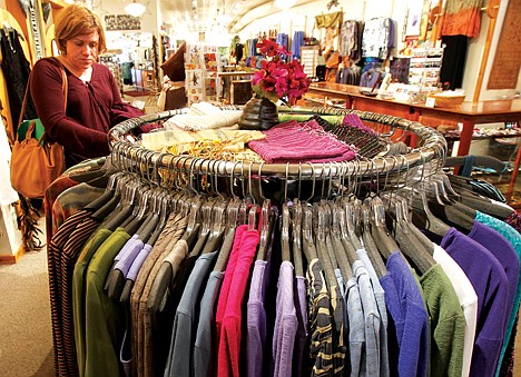 &lt;p&gt;A shopper looks over the clothes at the Vermont Trading Company in Montpelier, Vt., on Tuesday.&lt;/p&gt;