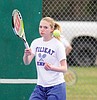 Wildkat netters win twice in doubles against Polson