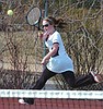 Viking tennis loses close meet to Polson; Valkyries hammer Columbia Falls