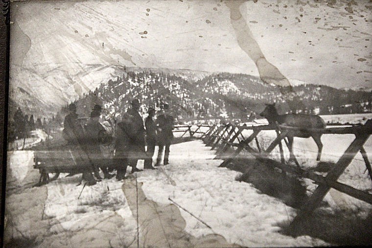 &lt;p&gt;Members of the Superior Rod and Gun Club, including A.P. Johnshon, William Fletcher, Sam Bouchard, Anton Tamietti, Berna McCartney, &quot;Long Harry&quot; Echardt and Paul Guimont, watch one of the elk transported from Yellowstone to what is now the Sloway area of Superior. The elk arrived in Mineral County on March 5, 1913, with the club providing $25 for transportation.&lt;/p&gt;