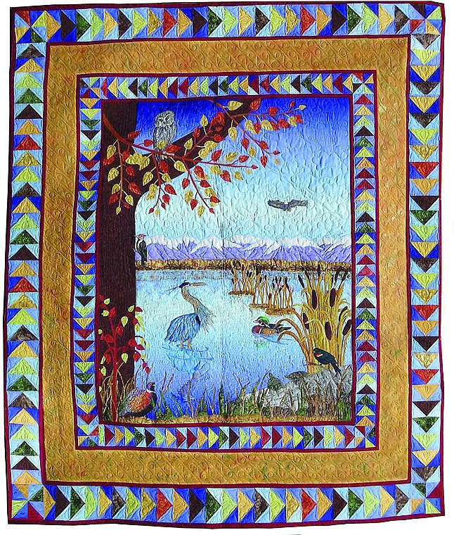 &lt;p&gt;The Flat-Iron Quilting Guild created an original design for their raffle quilt.&lt;/p&gt;