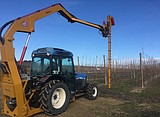 Mechanical hedging trials yields positive results for fruit growers