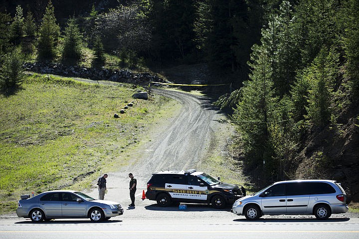 &lt;p&gt;LOREN BENOIT/Press Idaho State Police respond to a believed stolen vehicle Tuesday morning, April 19, 2016, near Cougar Gulch Road off of interstate 95 after the vehicle tripped the camera system on interstate 90 and later hit a officer's vehicle at Mica View Road.&lt;/p&gt;