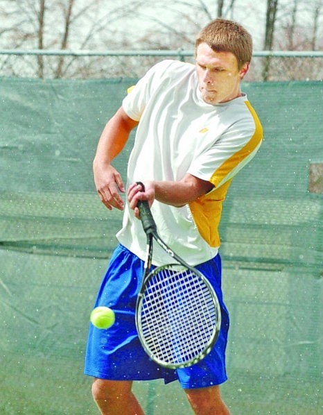 Alex Cislo defeated Jake Morison in No. 1 singles Thursday in Whitefish.