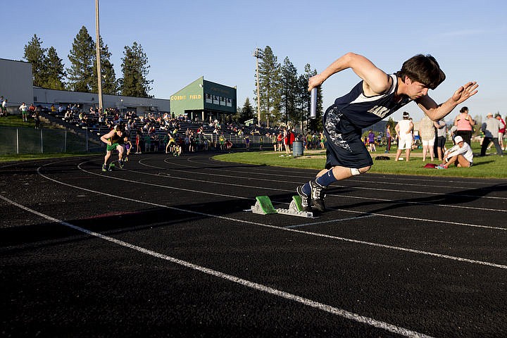 &lt;p&gt;Track teams from Lakeland, Post Falls, Lake City, Coeur d'Alene, Sandpoint and Lewiston gathered on Tuesday, April 19, 2016 for the Lakeland Twilight Relays track meet at Lakeland High School. To purchase photos, please visit: www.cdapress.com/photos&lt;/p&gt;