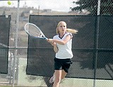 Pyles leads Polson tennis teams, going undefeated