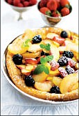 &lt;p&gt;This photo shows a fruit bismarck. Bismarcks are also known as Dutch babies and German pancakes.&lt;/p&gt;