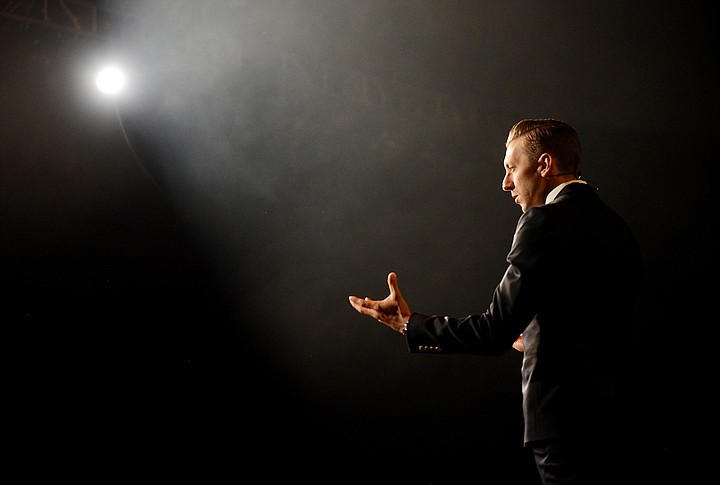 &lt;p&gt;Pastor Levi Lusko delivers the Fresh Life Easter sermon &quot;Welcome Home&quot; at the Majestic Valley Arena on Sunday, April 20, north of Kalispell. (Brenda Ahearn/Daily Inter Lake)&lt;/p&gt;