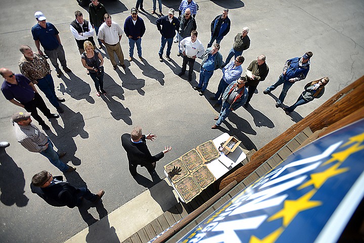 &lt;p&gt;Ryan Zinke, candidate for the at-large seat for the U.S. House of Representatives, holds an open house at his headquarters in Kalispell on Monday, April 14. (Brenda Ahearn/Daily Inter Lake)&lt;/p&gt;