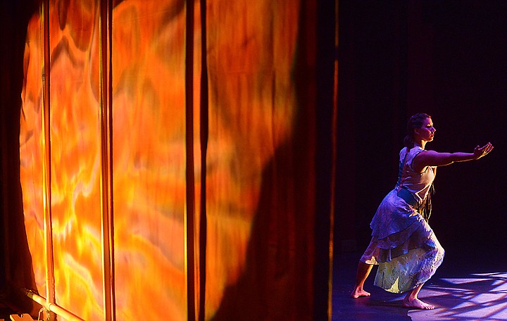 &lt;p&gt;A CoMotion dancer performs in &quot;Fire Speaks the Land: An Active Audiences Performance&quot; on Thursday, March 27, at the Whitefish Performing Arts Center. (Brenda Ahearn/Daily Inter Lake)&lt;/p&gt;