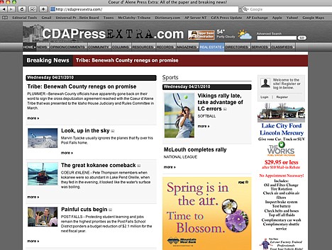 &lt;p&gt;Coeur d'Alene Press and Post Falls Press print subscribers have until Sunday, May 2 to ensure they get the complete online newspaper for free.&lt;/p&gt;