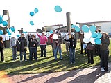Balloons released for sexual assault victims