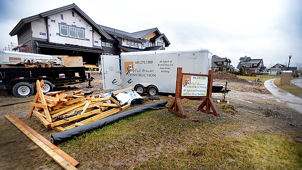 &lt;p&gt;A house in The Lakes subdivision under construction on Friday, April 19, in Whitefish. (Brenda Ahearn/Daily Inter Lake)&lt;/p&gt;