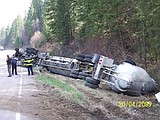 Hwy 35 wreck stirs memories of fuel spill