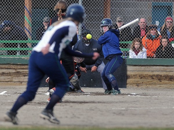 The Wolfpack scored nine runs in the second inning of the second game en route to a 20-2 victory over the Bravettes.