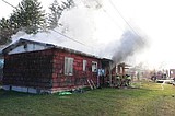 No one injured when fire damages home