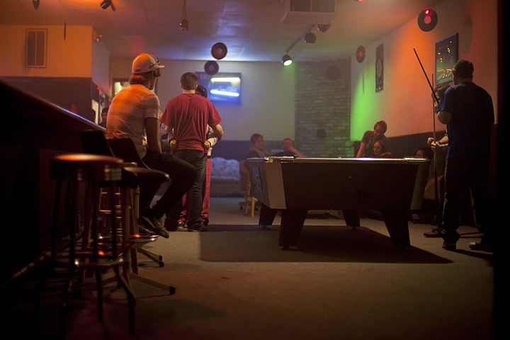 <p>Patrick Cote/Daily Inter Lake Scandal's All Ages Night Club and Amusement Center also has a pool table and lounge area. Saturday, March, 10, 2012 in Kalispell, Mont.</p>