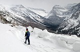 Mountain snowpack above average
