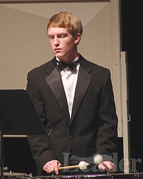 &lt;p&gt;Polson High schooler Ian Ricketts plays his part on the timpani during a pre-District II Music Festival performance last month.&lt;/p&gt;