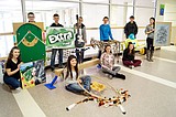 Art projects challenge eighth-graders