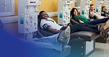 Donating the gift of life. BioLife Plasma Services collects blood and plasma that are used in critical treatments.