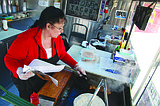 Theft burns stand owner