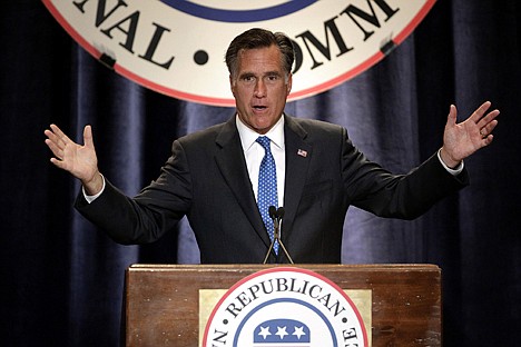 &lt;p&gt;In this April 20 photo, Republican presidential candidate, former Massachusetts Gov. Mitt Romney speaks in Scottsdale, Ariz.&lt;/p&gt;