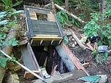 Police blow mountain bunker