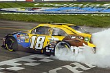 Busch makes it 4 in a row