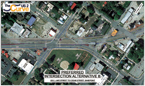 &lt;p&gt;The current preferred Idaho Transportation Department concept uses multiple lanes and a signal light to control the highest traffic projections for the next 20 years. (Rendering courtesy IDAHO TRANSPORTATION DEPARTMENT)&lt;/p&gt;