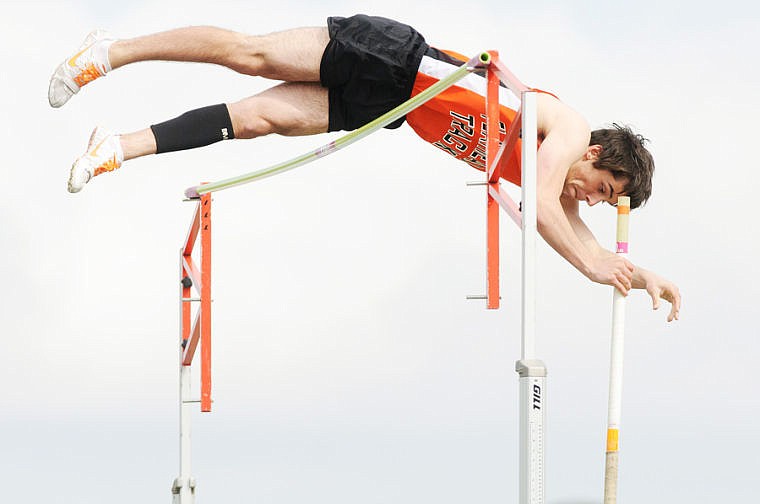 &lt;p&gt;Flathead's Dylan pole vaults Tuesday afternoon during the crosstown track dual at Glacier High School. April 23, 2013 in Kalispell, Montana. (Patrick Cote/Daily Inter Lake)&lt;/p&gt;