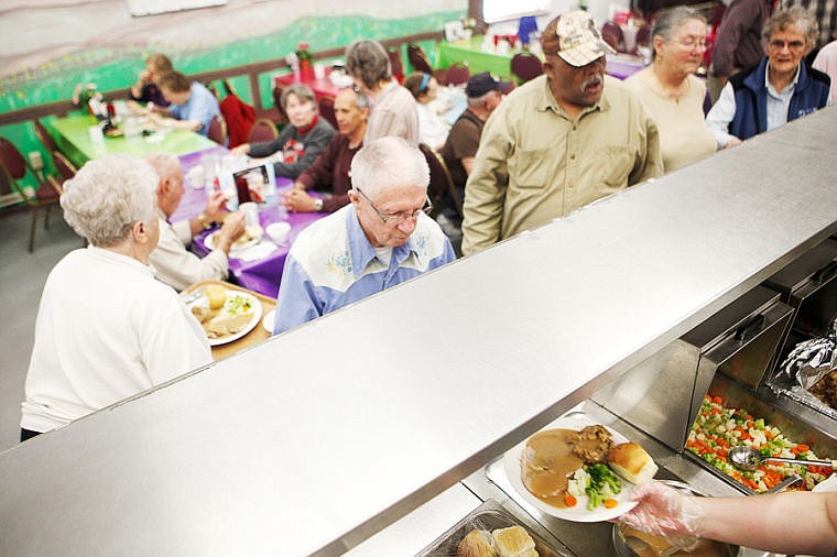 &lt;p&gt;Congregate meals are served Friday afternoon at the Flathead County Agency on Aging facility on Kelly Road. The program served 1,352 people last year.&lt;/p&gt;