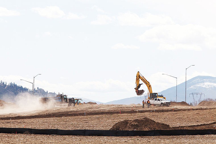 &lt;p&gt;Heavy equipment moves dirt at the future location of the Glacier Eye Clinic on Friday afternoon near Reserve Loop east of Glacier High School. The new clinic is planned to be 22,000 square feet. April 26, 2013 in Kalispell, Montana. (Patrick Cote/Daily Inter Lake)&lt;/p&gt;