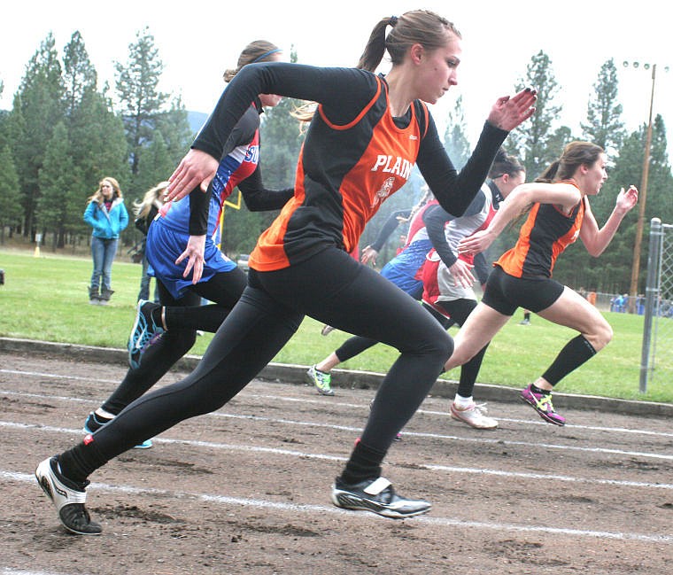 &lt;p&gt;Shannon Diamond takes off in a sprint during the Thompson Falls Invitational. The county teams will compete once again in Thompson Falls on Thursday.&lt;/p&gt;