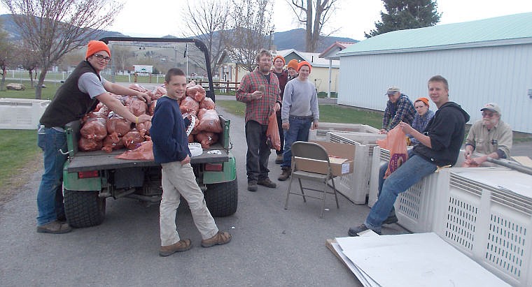 &lt;p&gt;Members of the boy's ranch loaded and sorted pounds of potatoes for the Veterans Standown taking place this weekend.&lt;/p&gt;