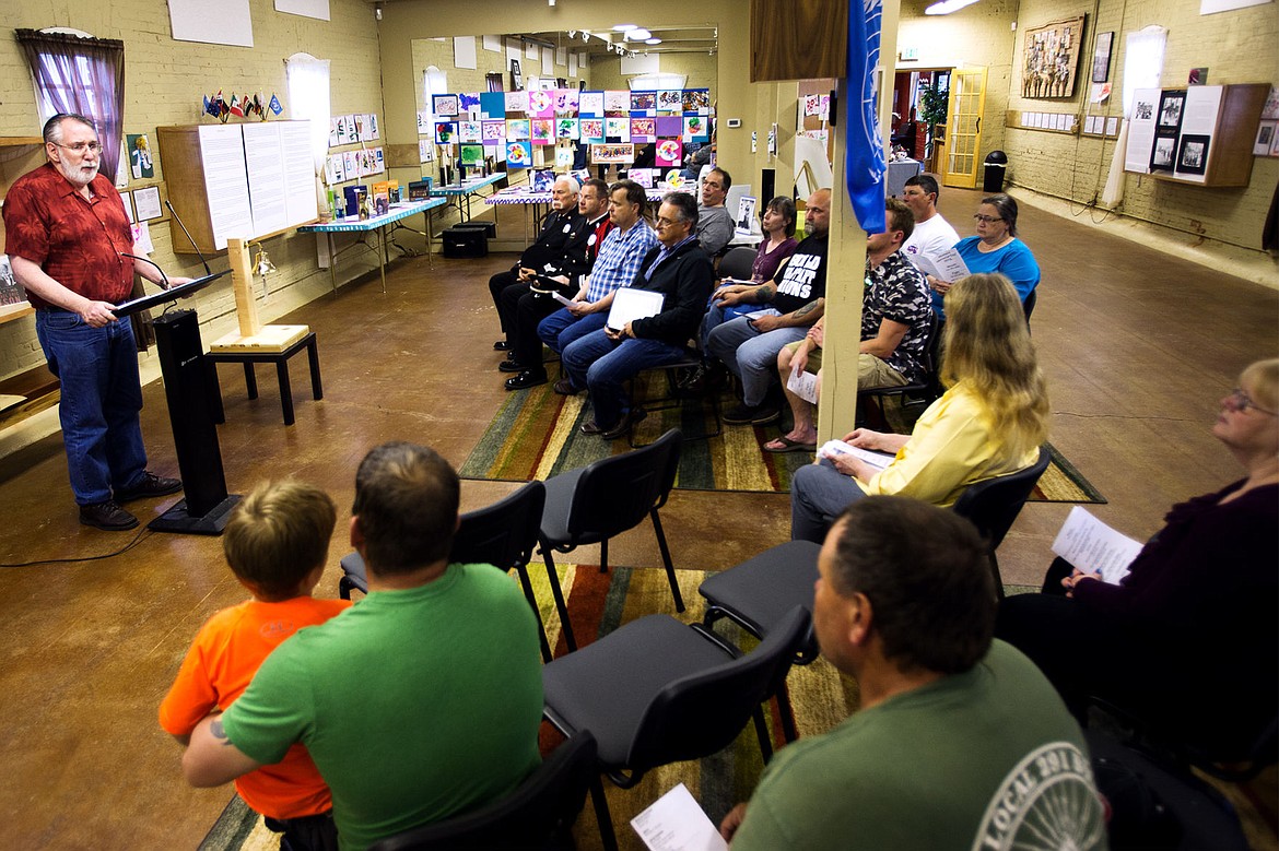 &lt;p&gt;Larry Kenck reads Governor Otter&#146;s Proclamation at the Worker's Memorial Ceremony Tuesday at the Human Rights Education Institute.&lt;/p&gt;