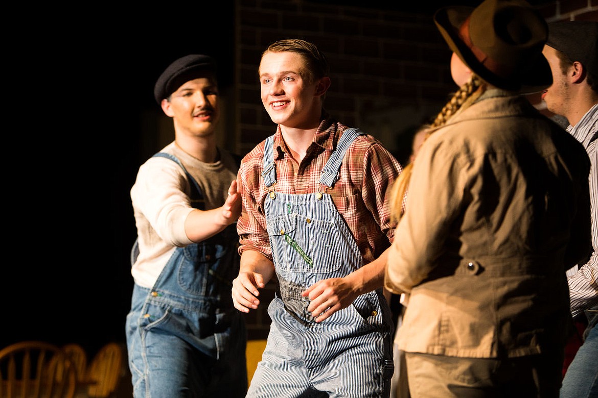 &lt;p&gt;Luke Ryssel, a Christian Center School junior, plays Joey Cardingham in &#147;A Taste of Joy&#148; rehearsal, Tuesday at the Christian Center School. The 14th annual spring production is planning to take place at the school Wednesday, Thursday and Friday at 7 p.m.&lt;/p&gt;